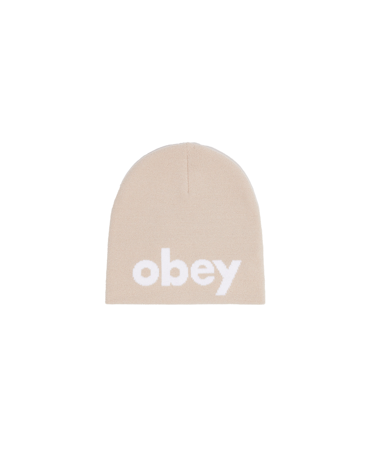 LOWERCASE BEANIE - SILVER GREY