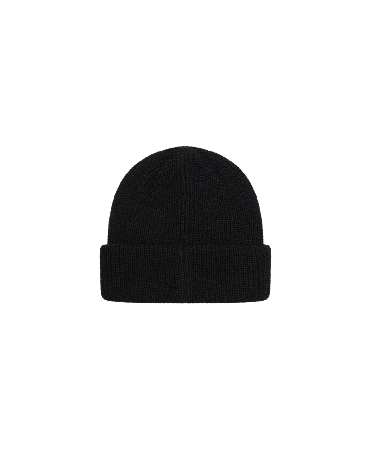 MID ICON PATCH CUFF BEANIE - BLACK
