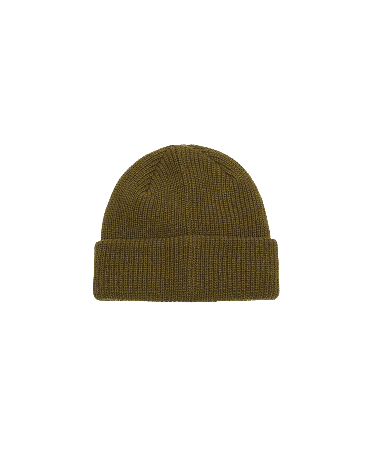 MID ICON PATCH CUFF BEANIE - DULL ARMY