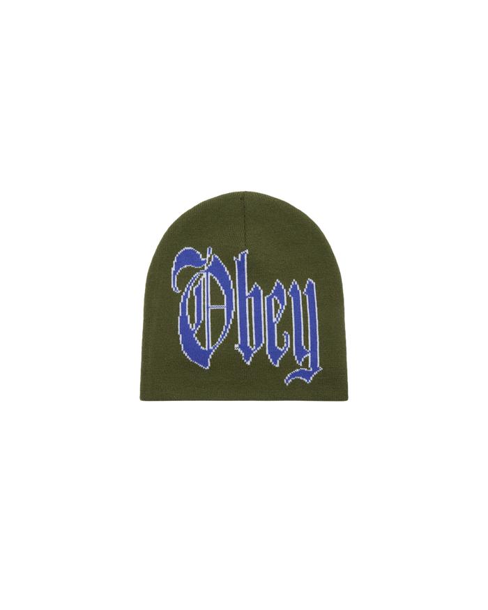 OBEY MATIC BEANIE - BRONZE GREEN