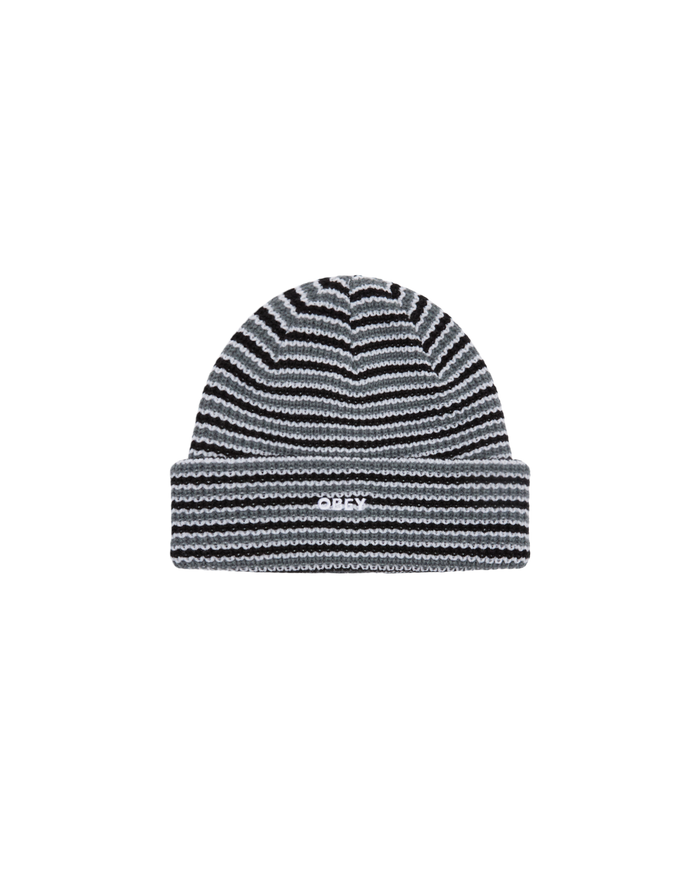 OBEY DAVIS BEANIE - BLACK MULTI