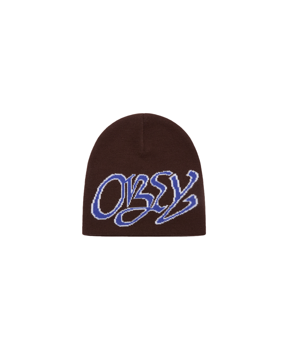 OBEY GETZ BEANIE - DARK BROWN