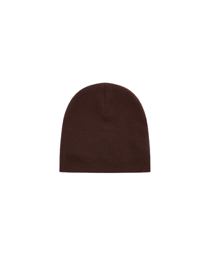 OBEY GETZ BEANIE - DARK BROWN