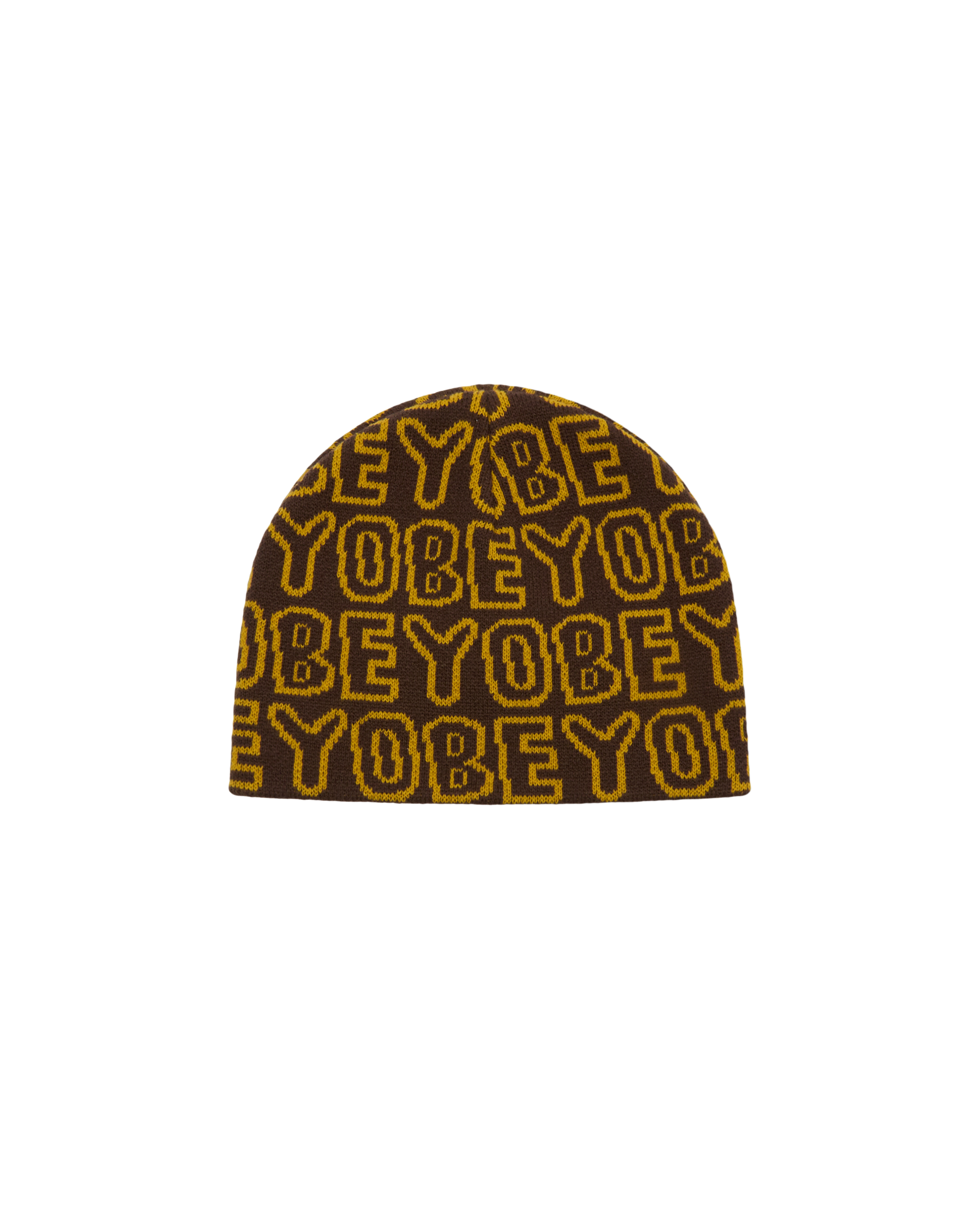 OBEY COMMON BEANIE - DARK BROWN