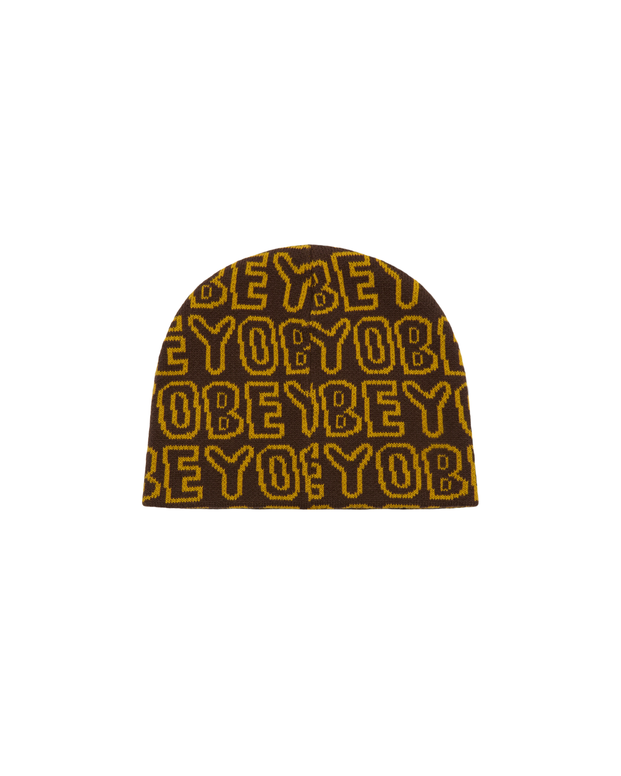 OBEY COMMON BEANIE - DARK BROWN