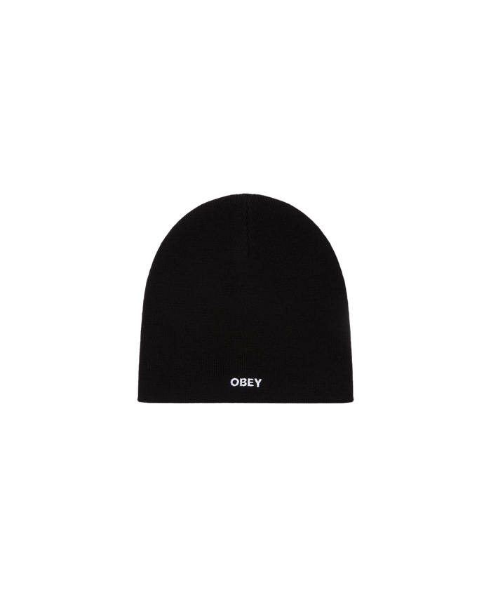 BOLD KING BEANIE - BLACK