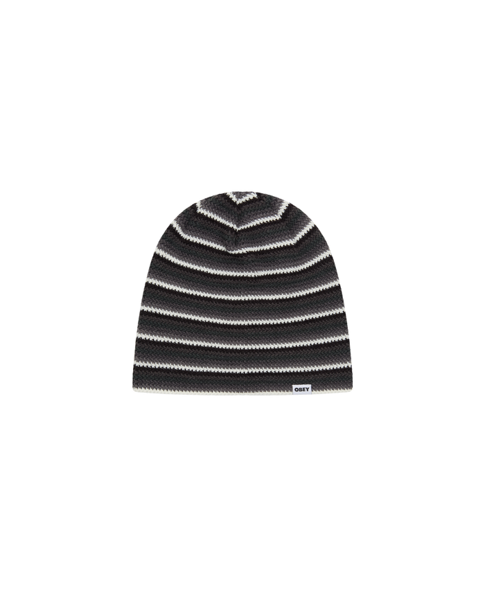 OBEY BROADCAST BEANIE - BLACK MULTI