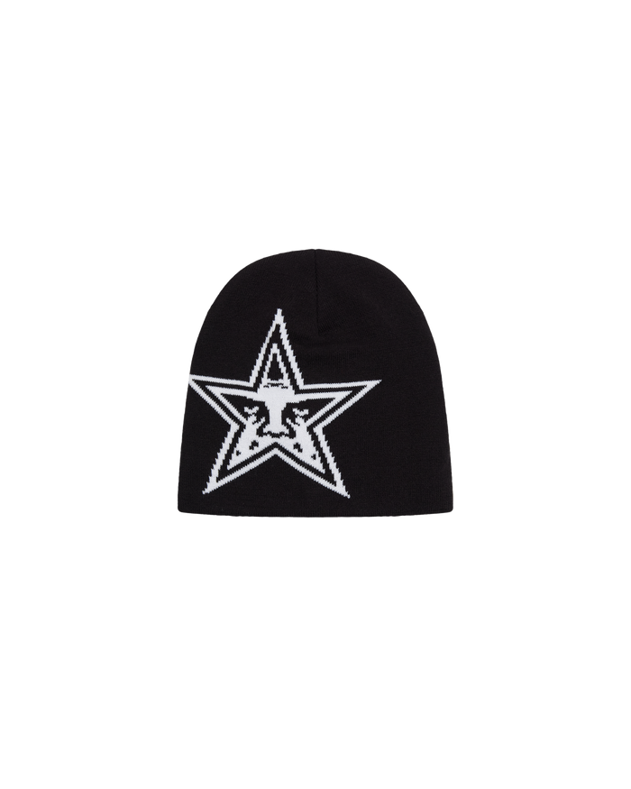 OBEY STAR BEANIE - BLACK