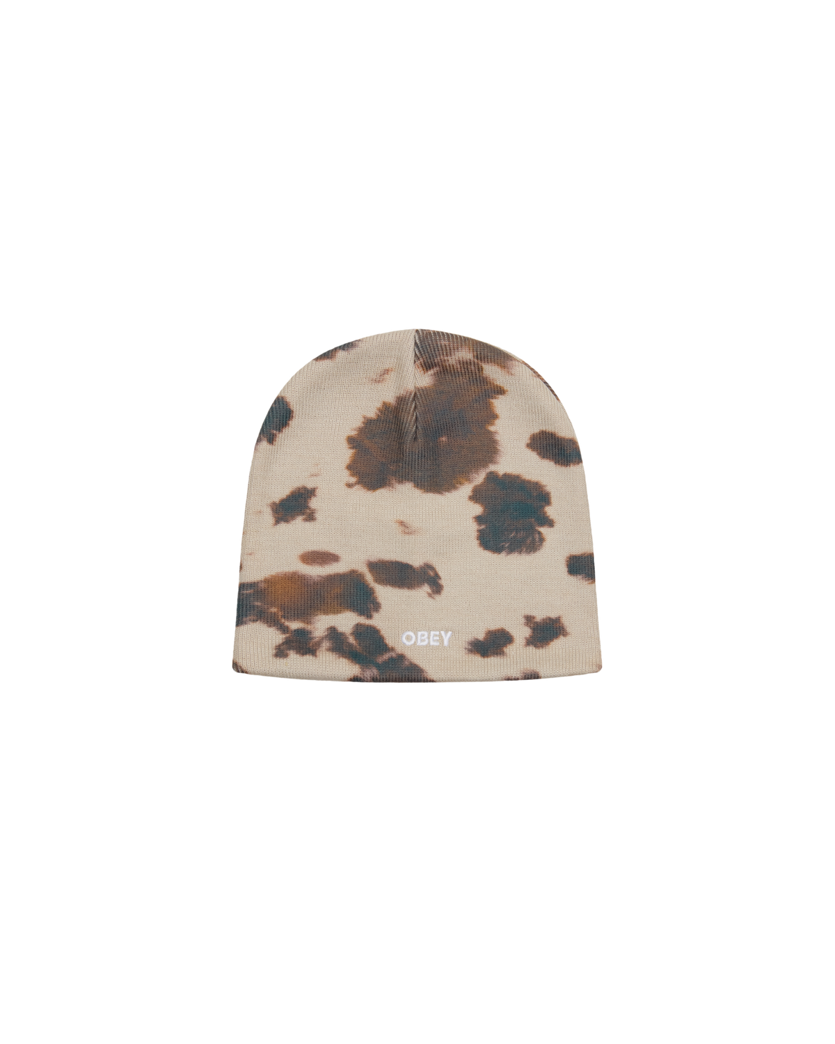 OBEY SILO BEANIE - COW MULTI