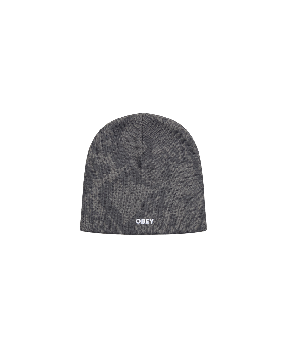 OBEY SILO BEANIE - SNAKE SKIN MULTI