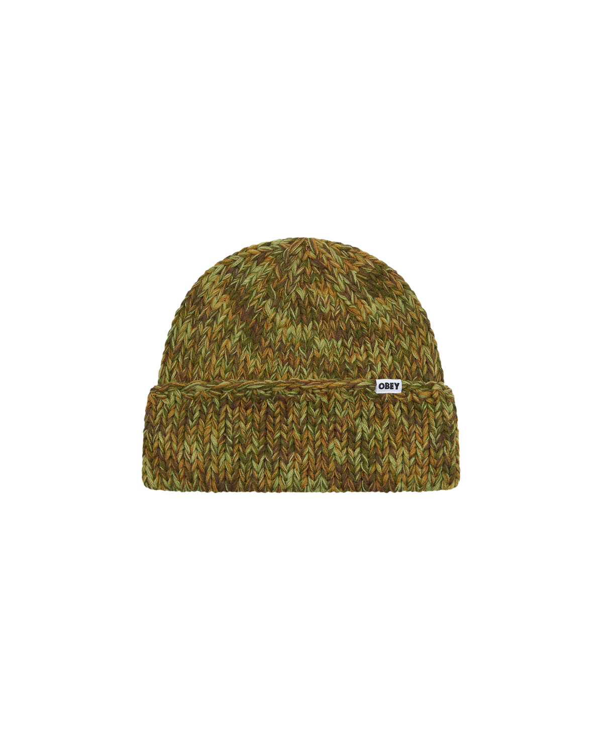 ROCKSTEADY CROTCHE BEANIE - GOLDEN BROWN MULTI