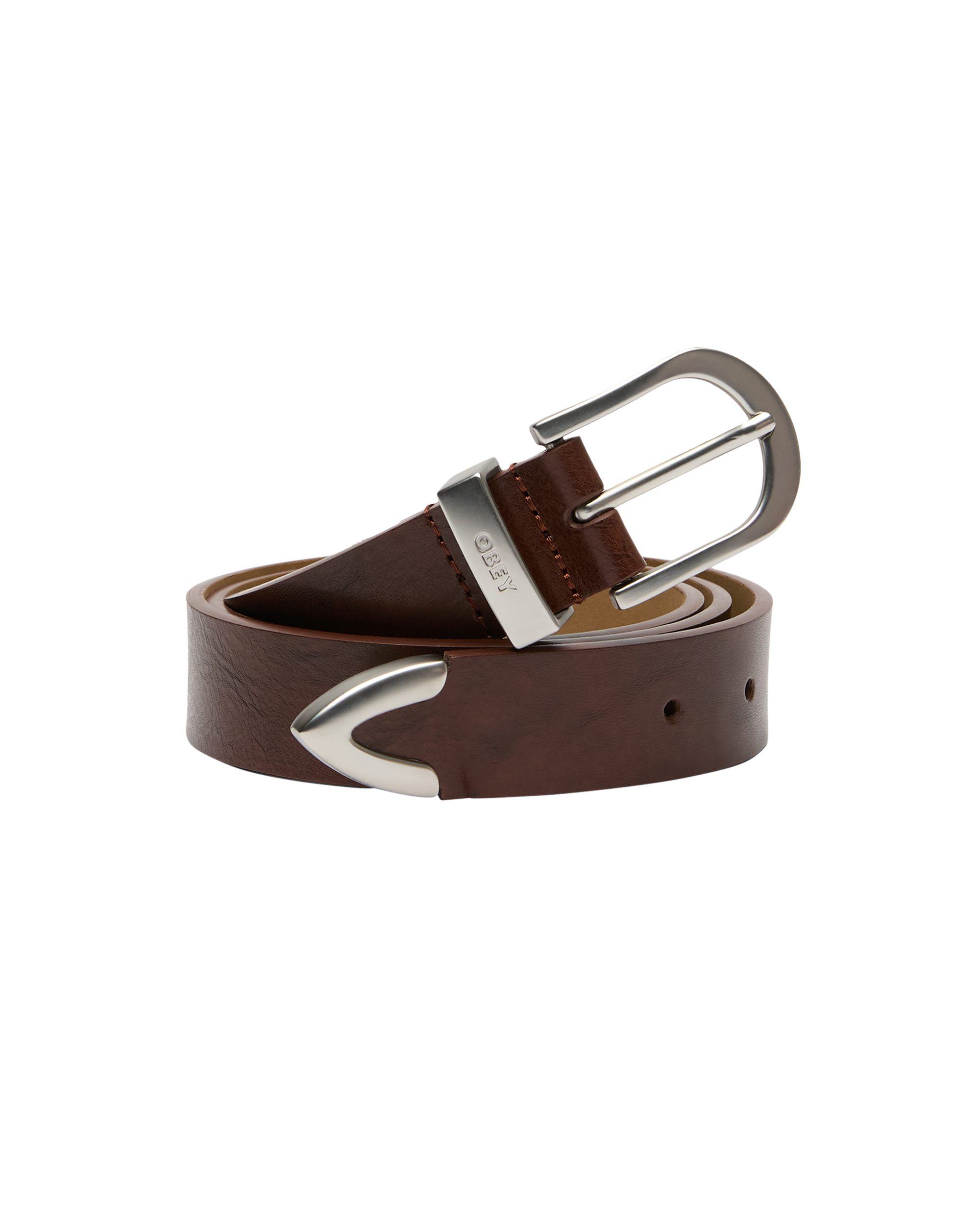 CLASSIC LEATHER BELT - CHESTNUT
