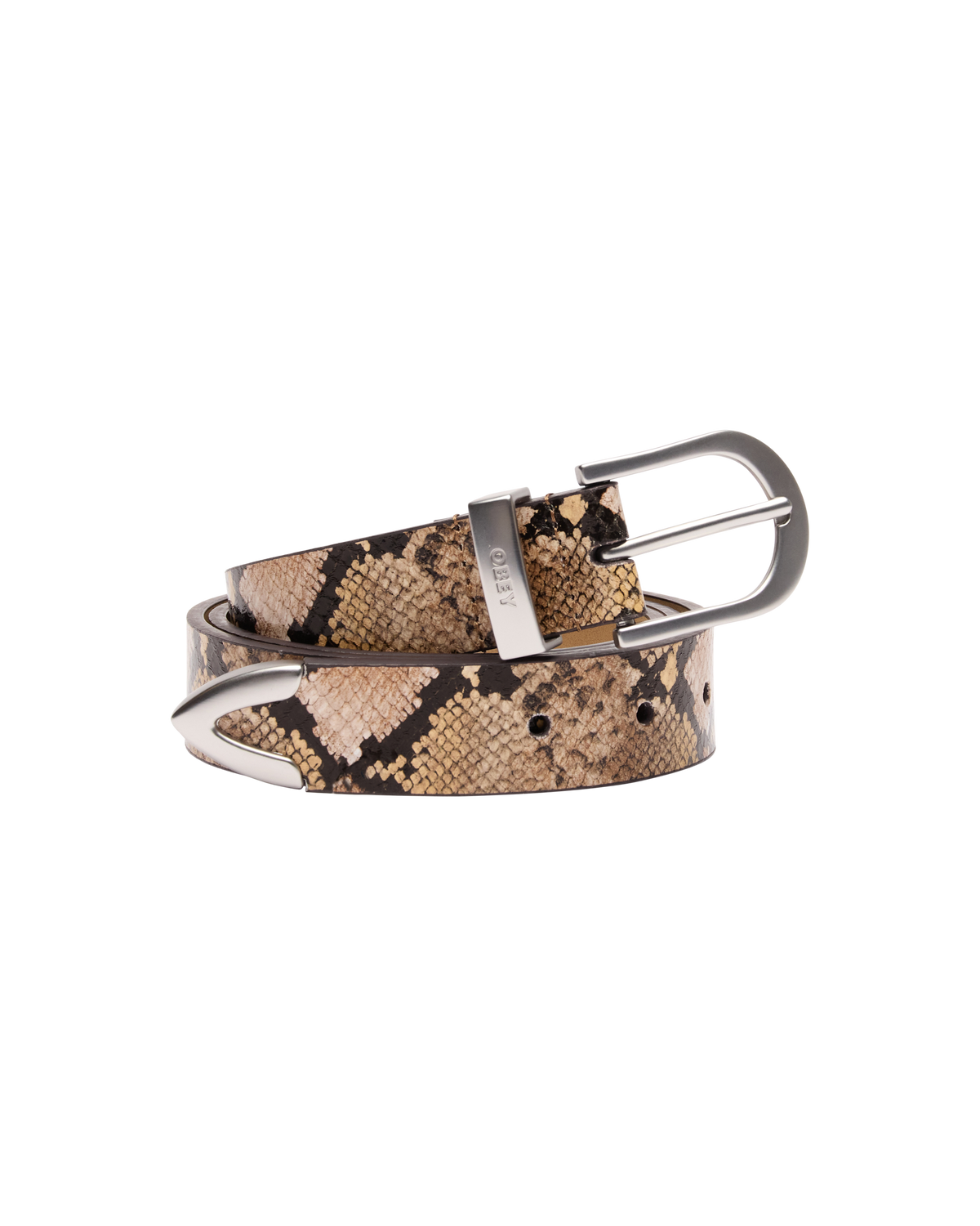 CLASSIC LEATHER BELT - SNAKE