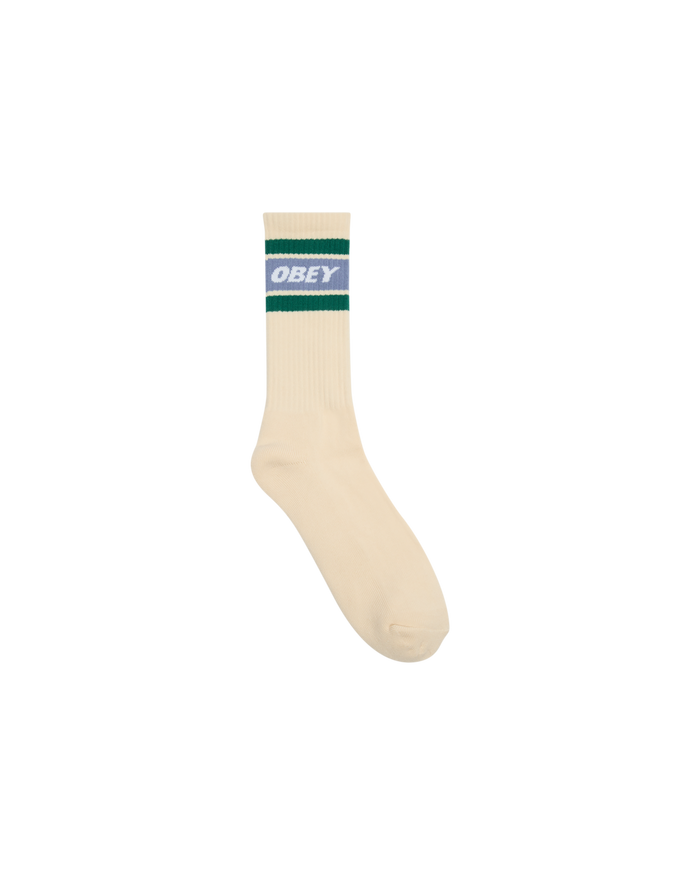 COOPER II SOCKS - UNBLEACHED/BLUE