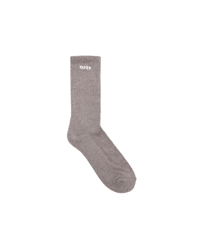 OBEY BOLD SOCKS - ASH GREY