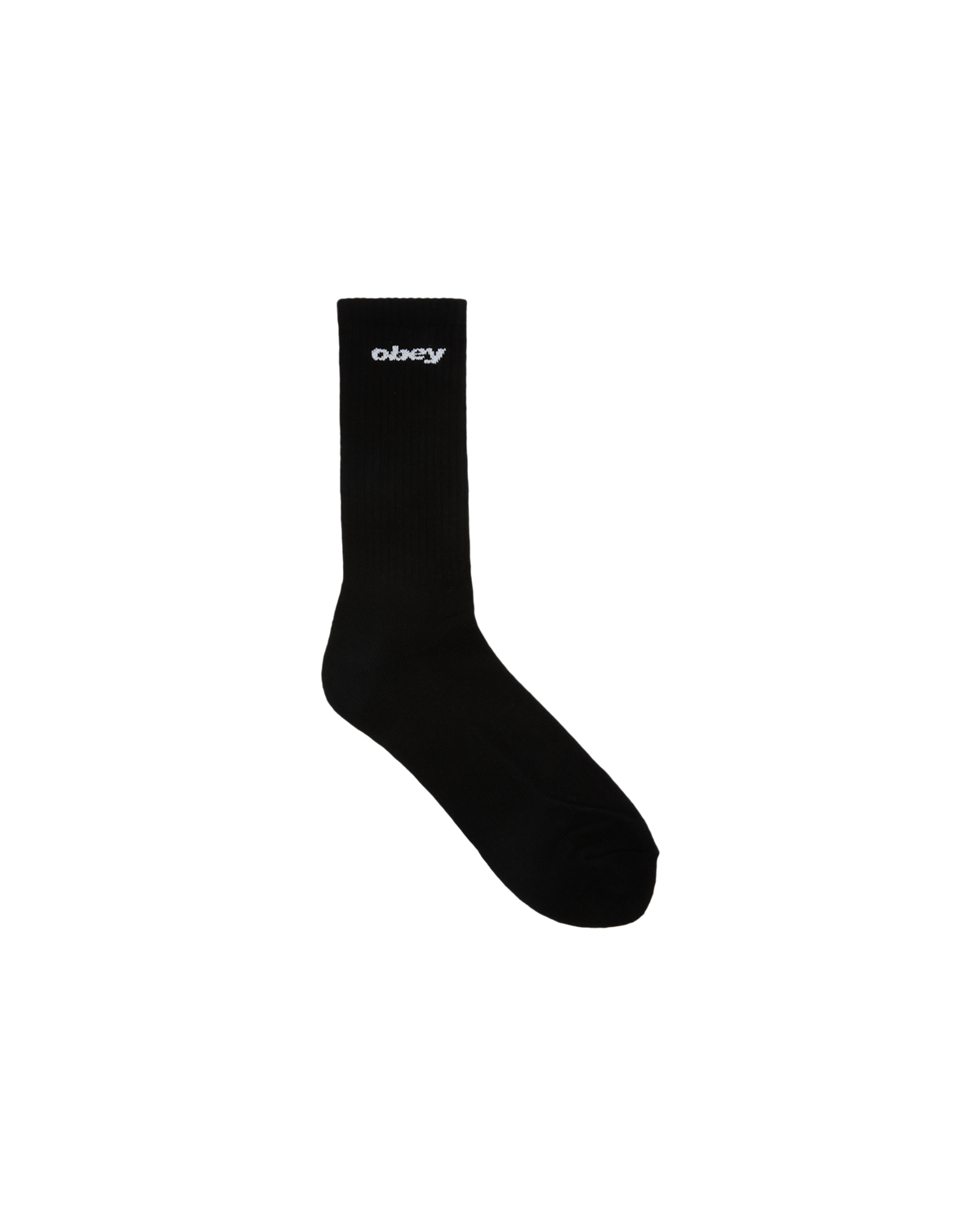 OBEY SPORTS LOGO SOCKS - BLACK