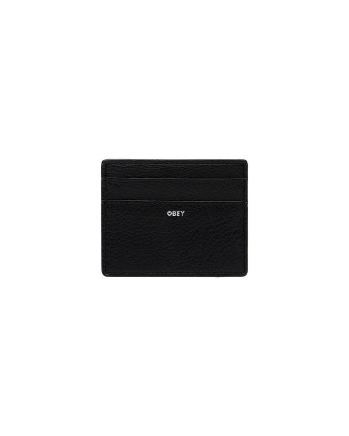 OBEY CARD WALLET - BLACK
