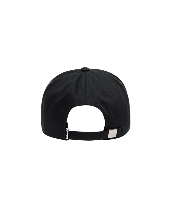 OBEY STUDIOS 5 PANEL STRAPBACK - BLACK