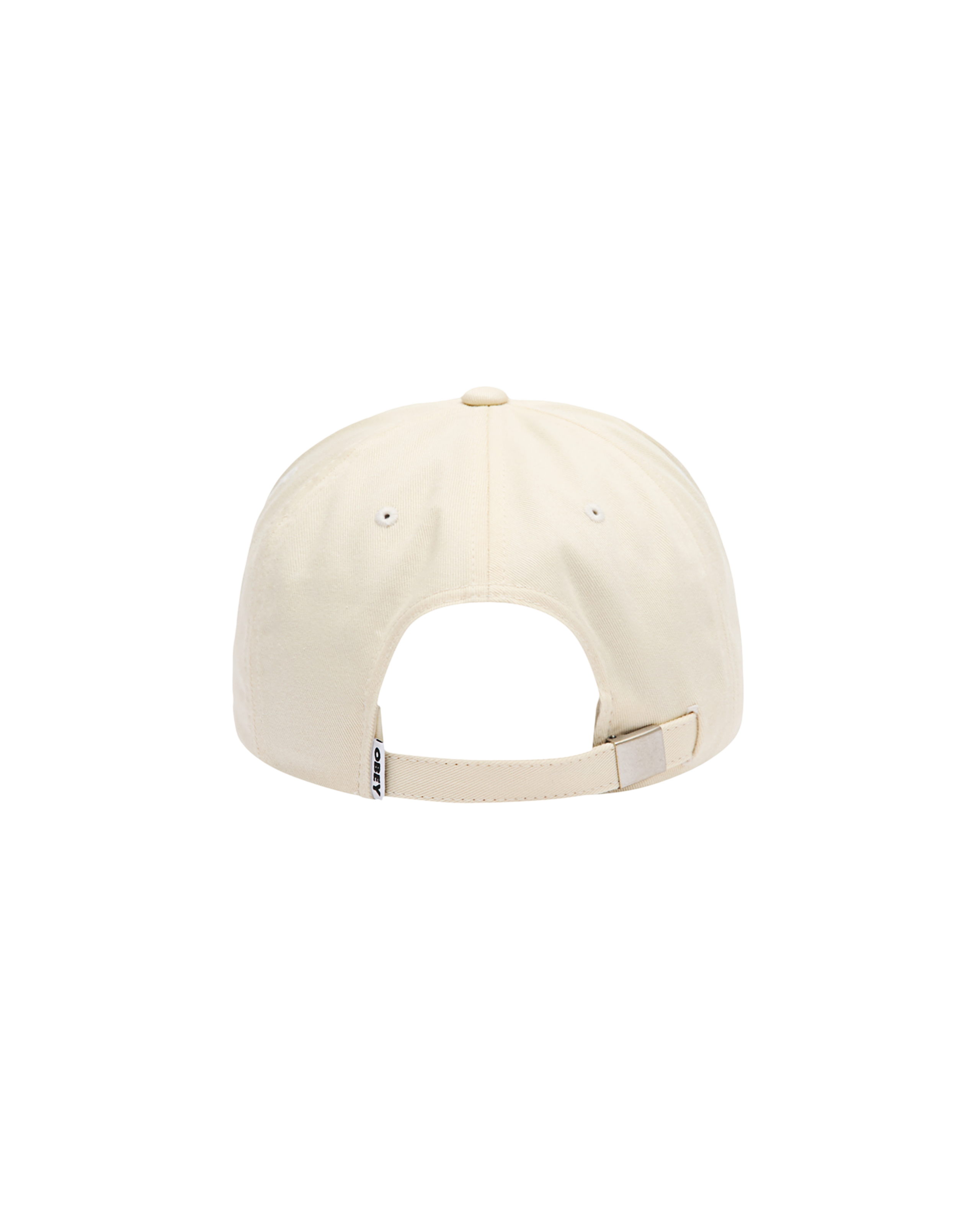 OBEY STUDIOS 5 PANEL STRAPBACK - UNBLEACHED MULTI