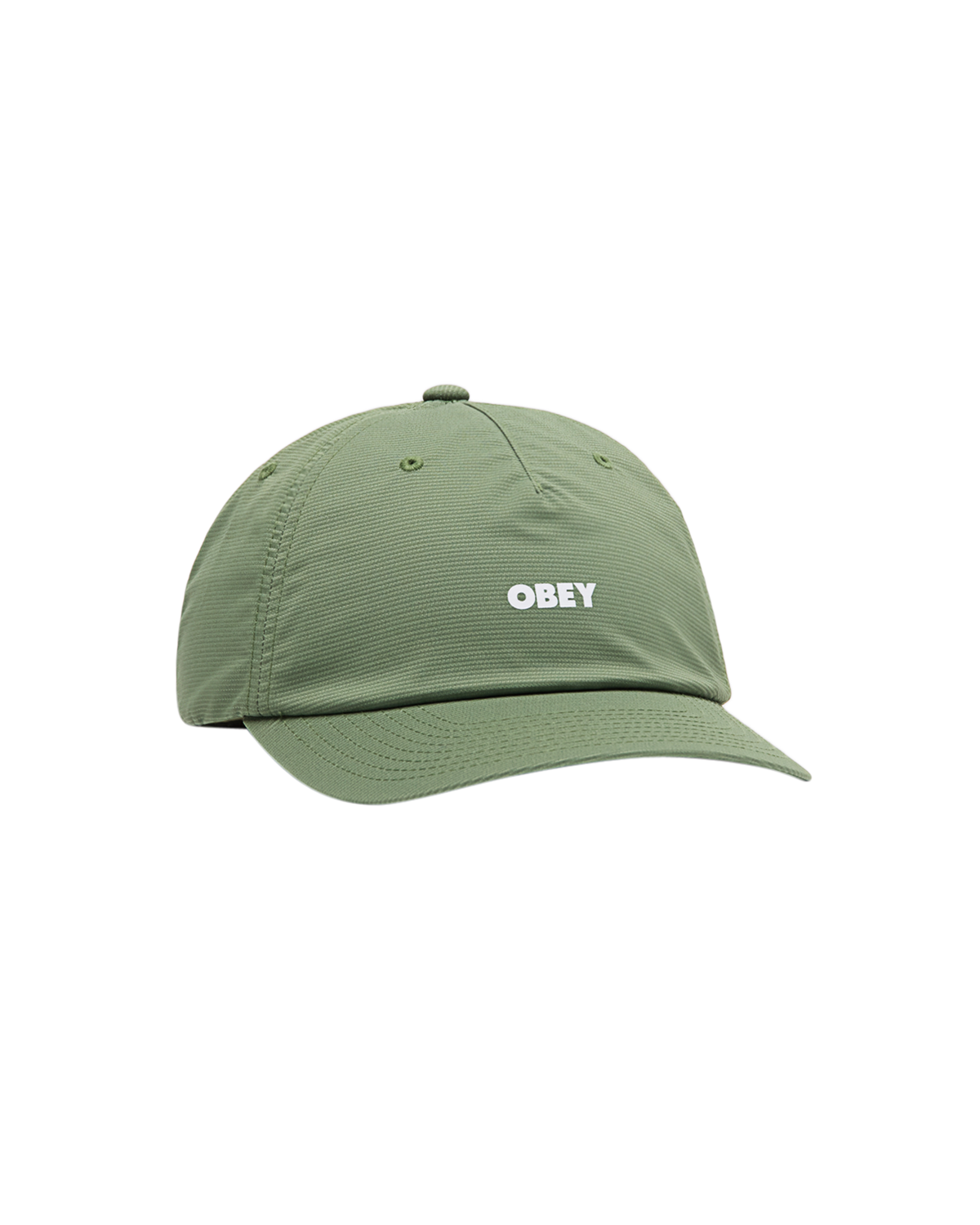 OBEY MILES 5 PANEL STRAPBACK - OLIVE