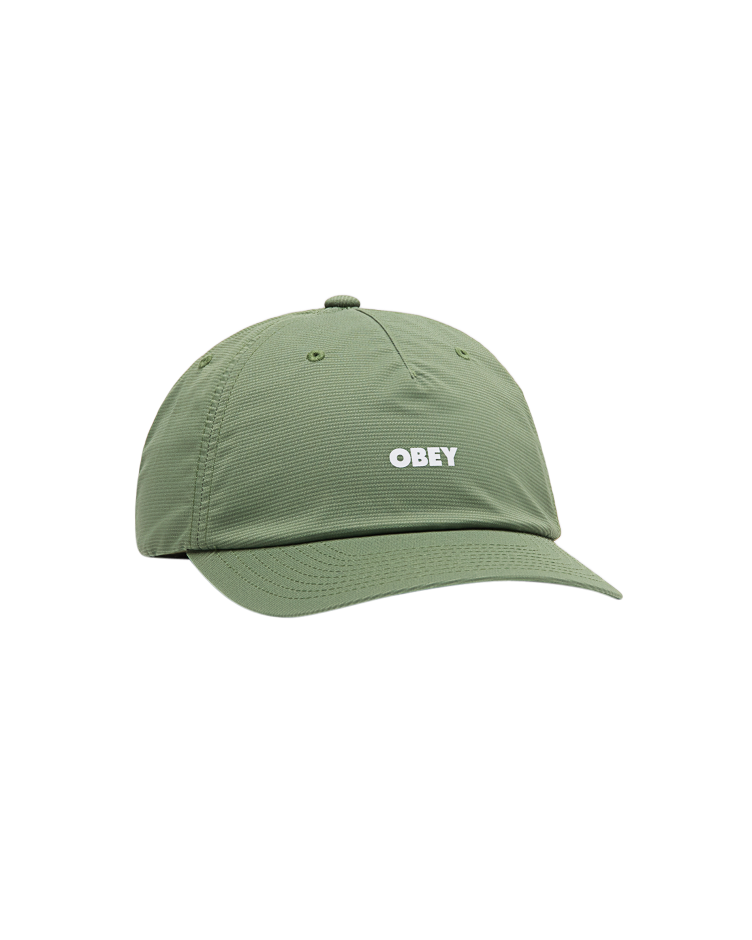 OBEY MILES 5 PANEL STRAPBACK - OLIVE