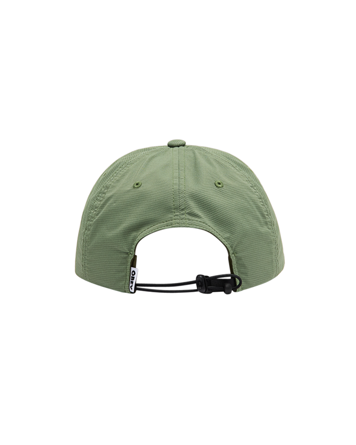 OBEY MILES 5 PANEL STRAPBACK - OLIVE