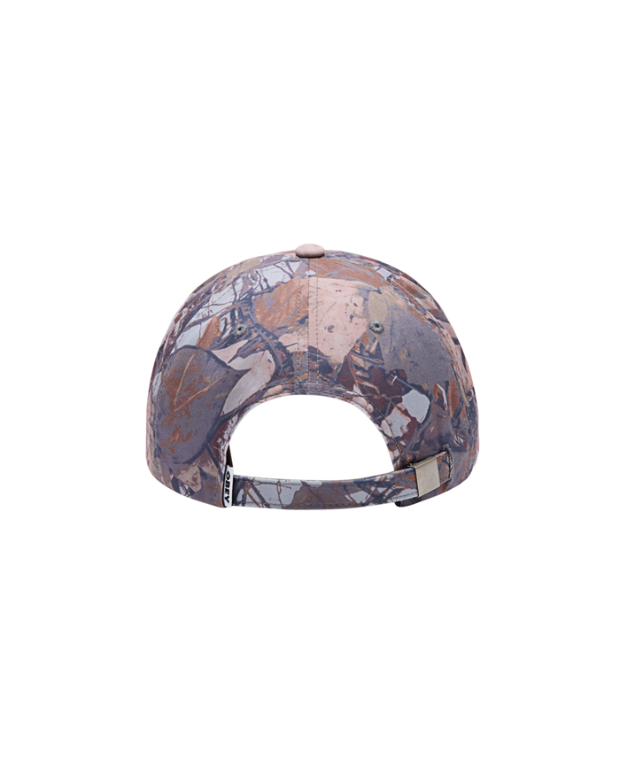 OBEY DELTA 5 PANEL STRAPBACK - FENCE CAMO MULTI