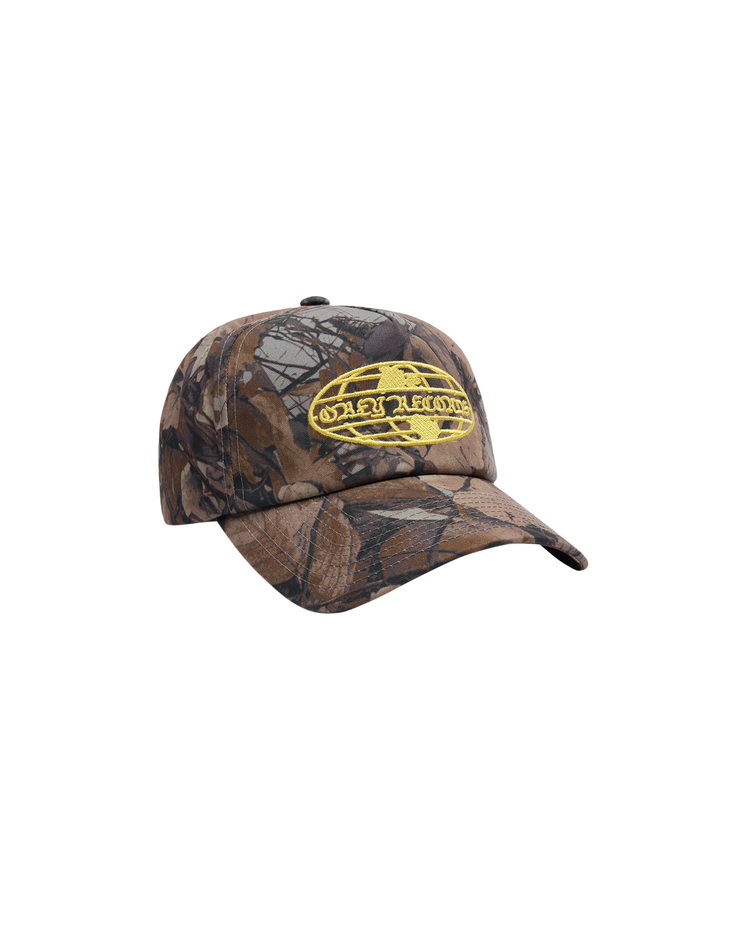 OBEY WORLD RECORDS5PANEL SNAPBACK - FENCE CAMO MULTI