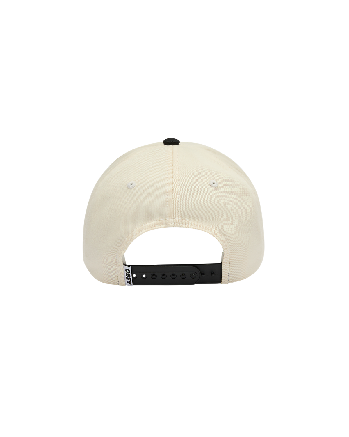 OBEY DELTA 5 PANEL SNAPBACK - BLACK MULTI