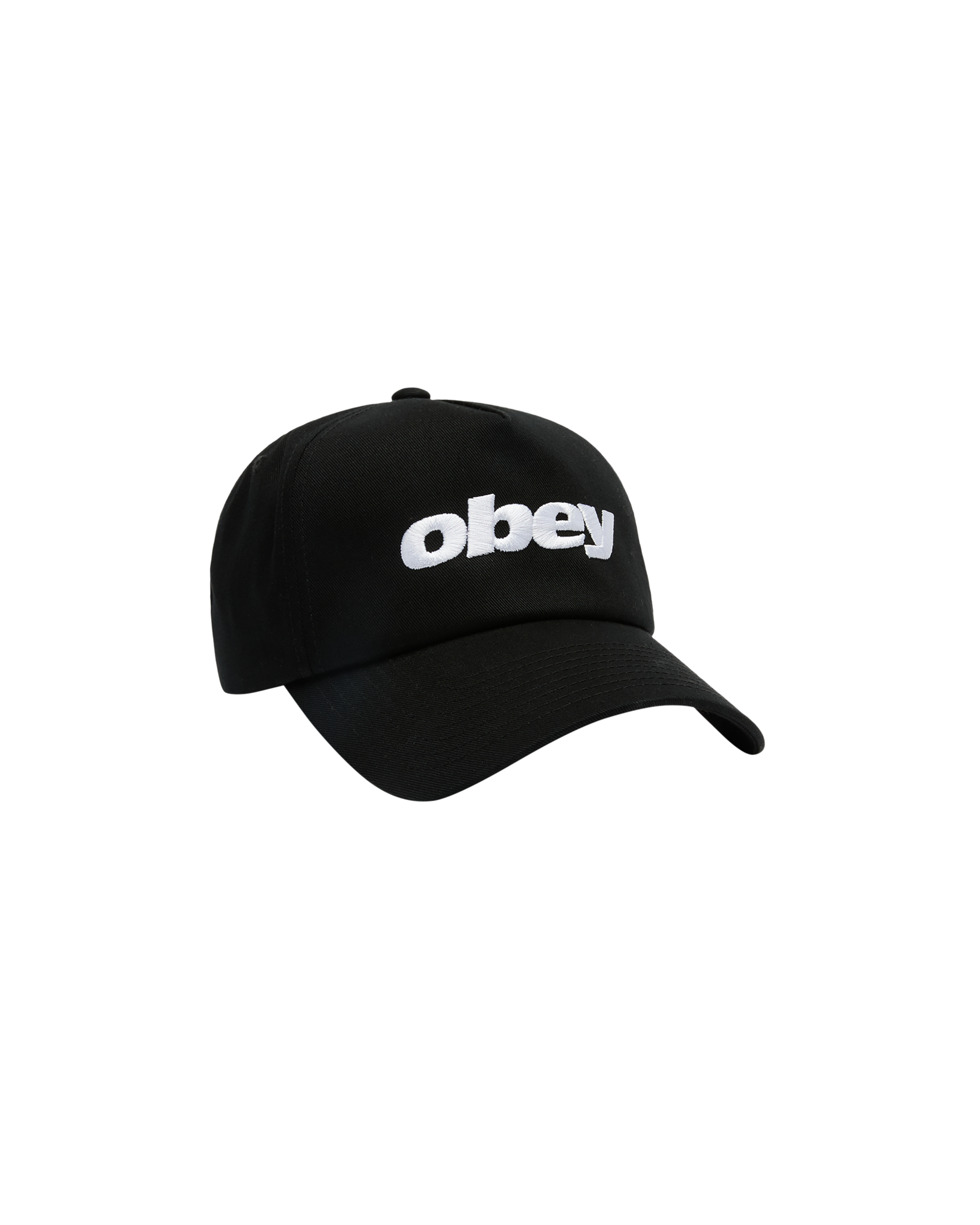 DELTA 5 PANEL SNAPBACK - BLACK