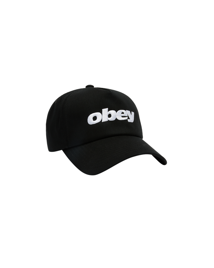 DELTA 5 PANEL SNAPBACK - BLACK
