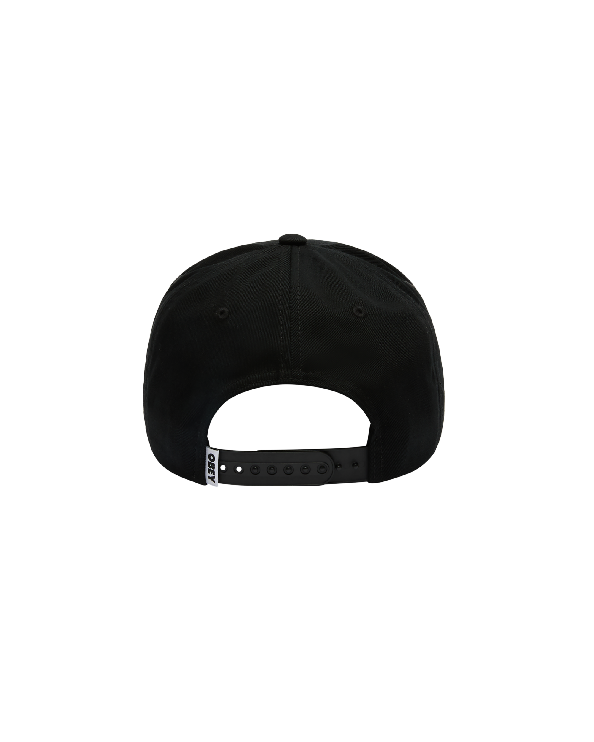 DELTA 5 PANEL SNAPBACK - BLACK