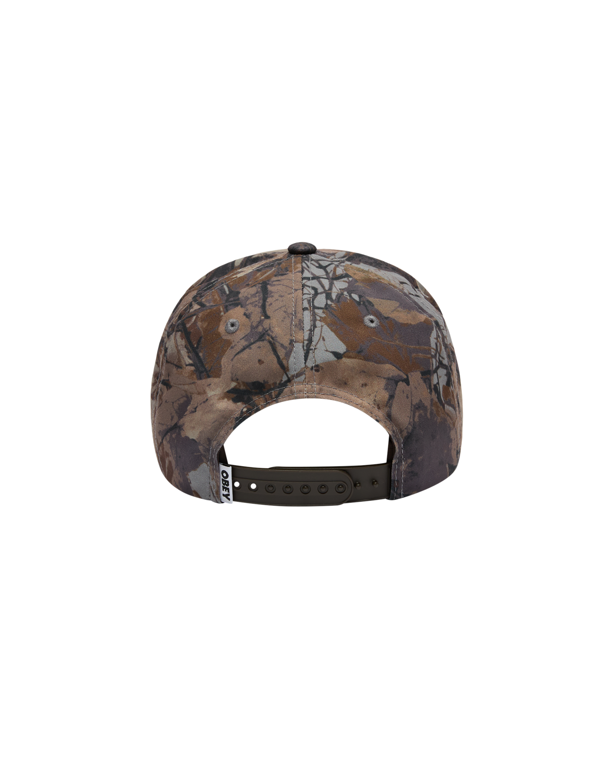 DELTA 5 PANEL SNAPBACK - FENCE CAMO MULTI