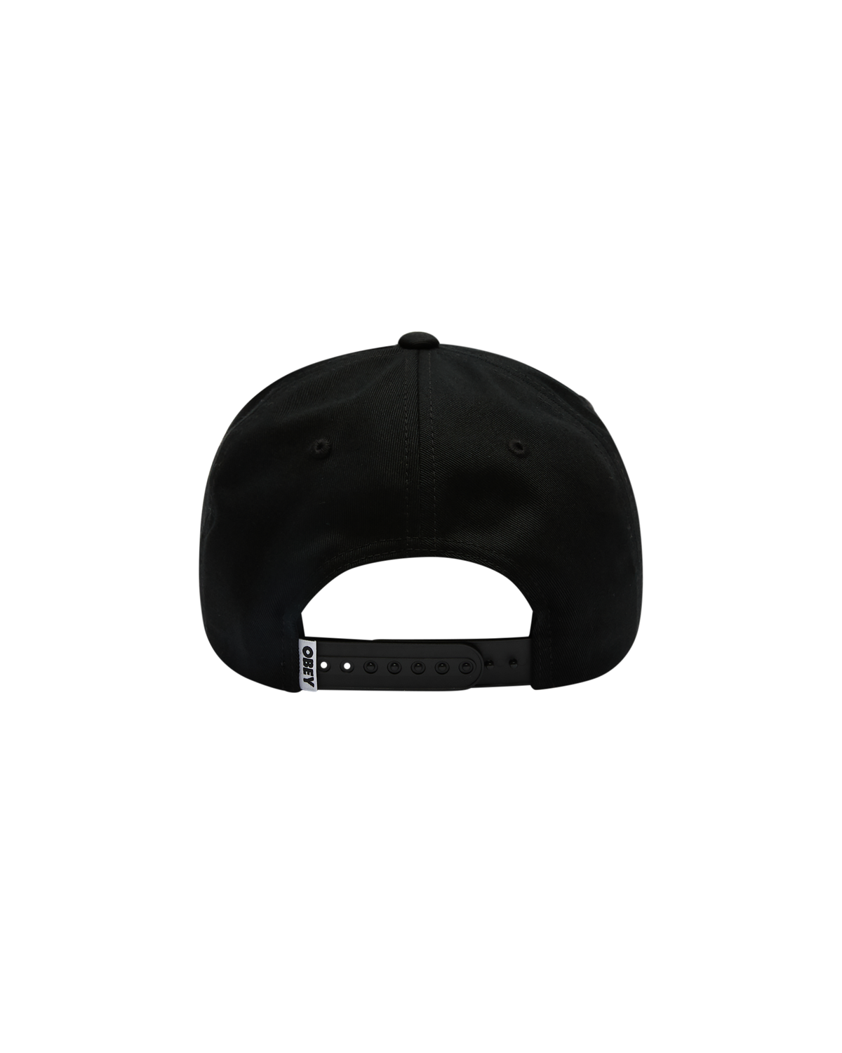 DESIGN INDUSTRIES 5PANEL SNAPBACK - BLACK