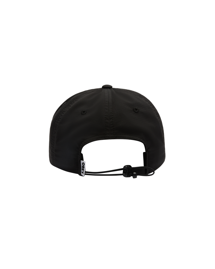 OBEY STRIDE 5 PANEL STRAPBACK - BLACK