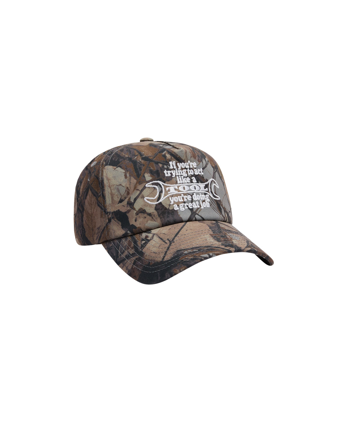 OBEY TOOL 5 PANEL SNAPBACK - FENCE CAMO MULTI