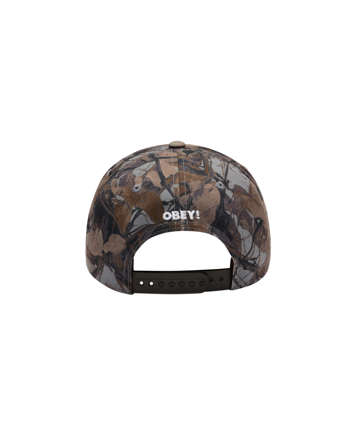 OBEY TOOL 5 PANEL SNAPBACK - FENCE CAMO MULTI