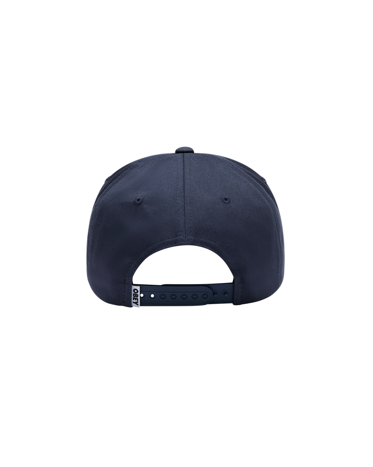OBEY PICTURES 5 PANEL SNAPBACK - NAVY