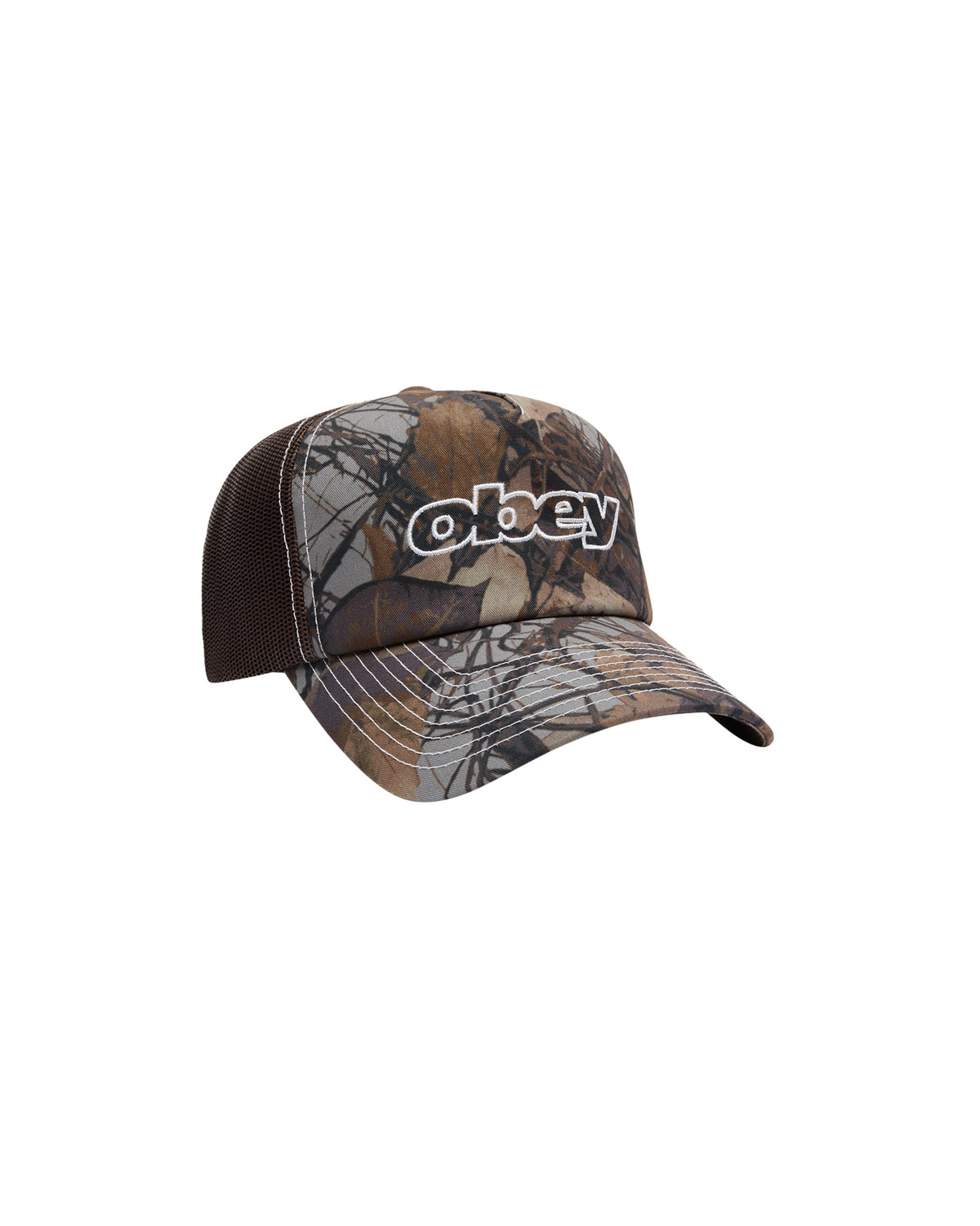OBEY FORM TRUCKER - FENCE CAMO MULTI