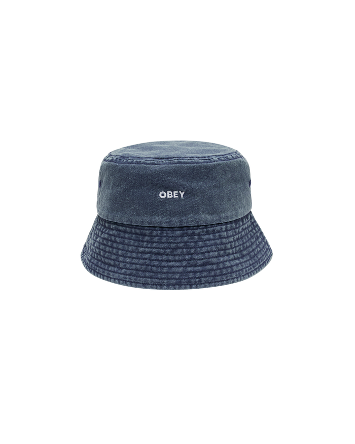 BOLD PIGMENT TWILL BUCKET HAT - PIGMENT NAVY