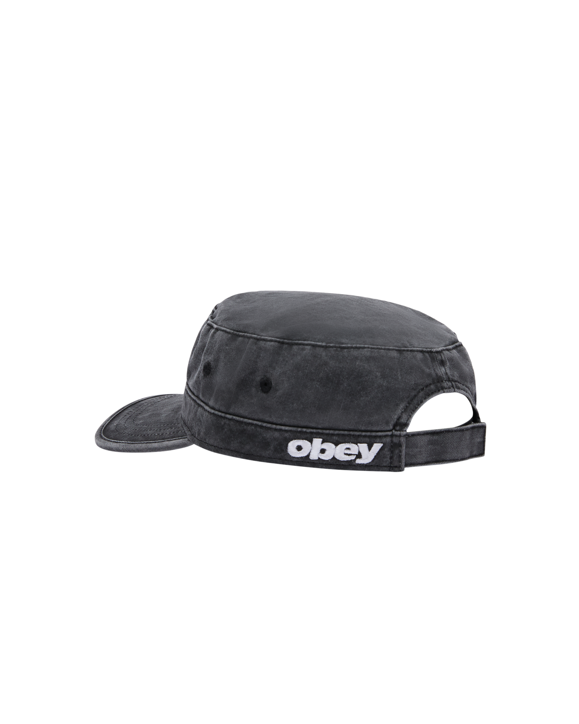 PIGMENT OBEY PAGE CADET CAP - PIGMETN BLACK