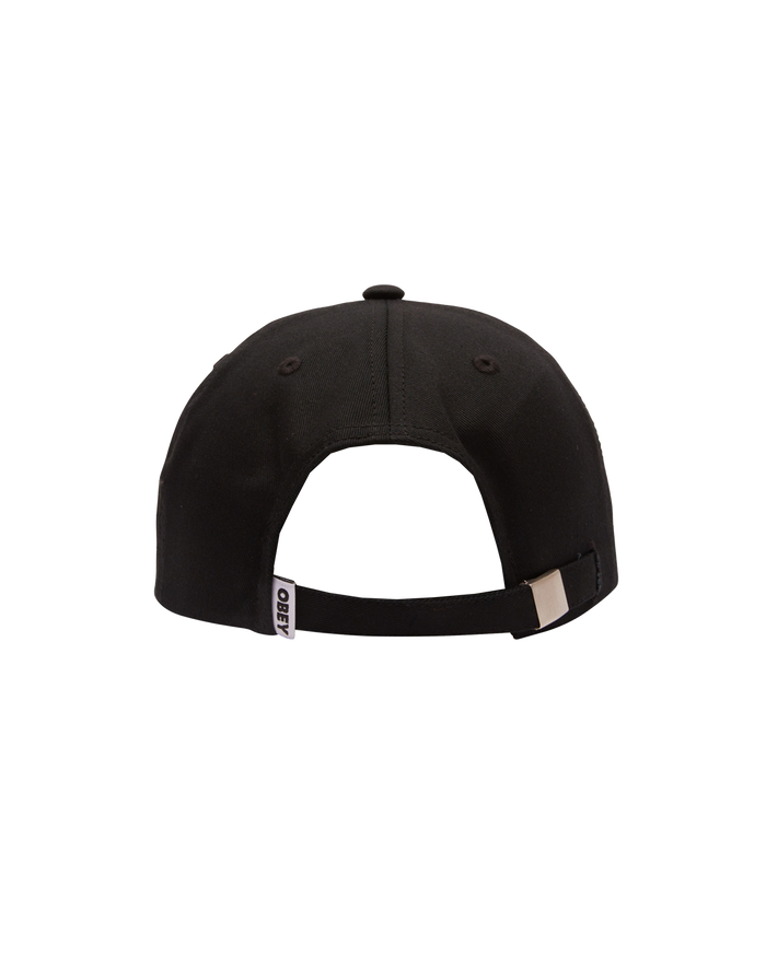 ICON PATCH PANEL STRAPBACK - BLACK