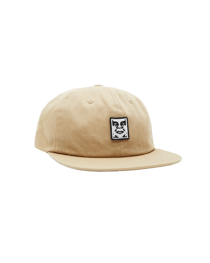 ICON PATCH PANEL STRAPBACK - KHAKI