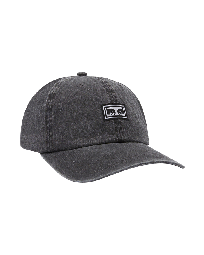 ICON EYES PIGMENT 6 PANEL VELCRO BACK - PIGMENT BLACK