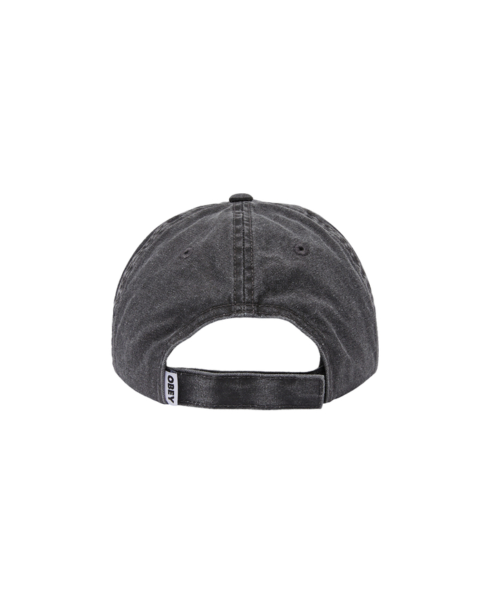 ICON EYES PIGMENT 6 PANEL VELCRO BACK - PIGMENT BLACK