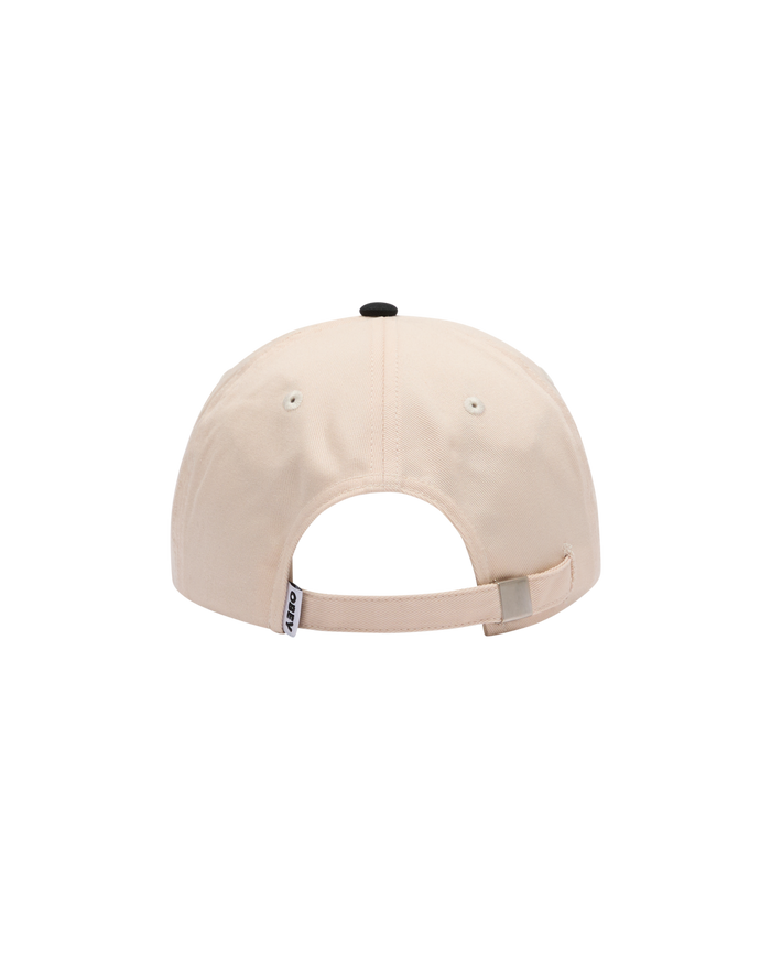 OBEY COLLEGIATE 6 PANEL STRAPBACK - BLACK MULTI