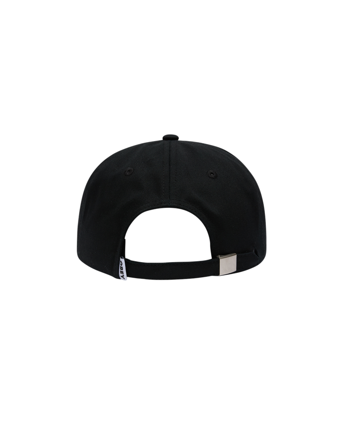 OBEY COLLEGIATE 6 PANEL STRAPBACK - BLACK