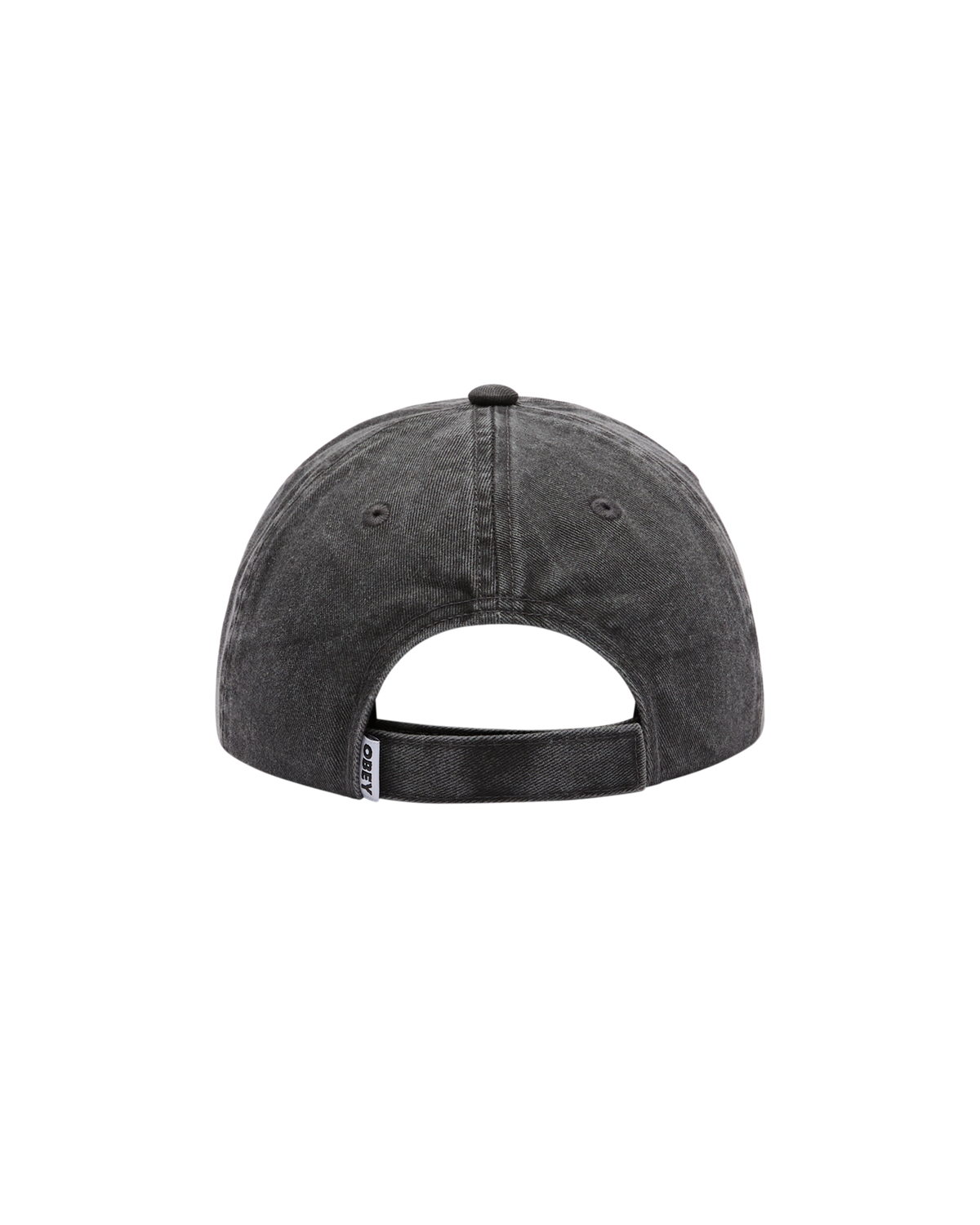 OBEY DUSTER 6 PANEL VELCRO BACK - PIGMENT BLACK