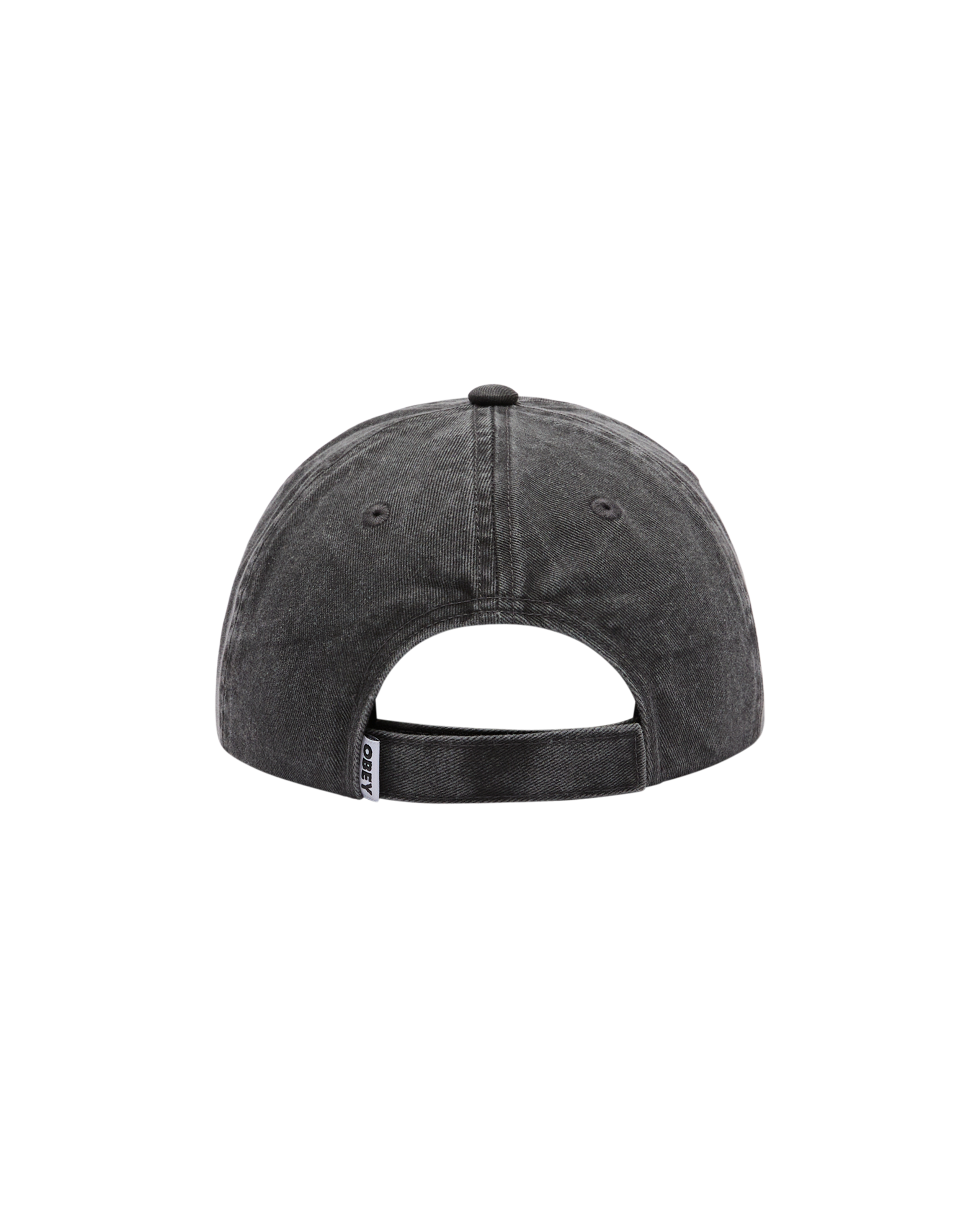 OBEY DUSTER 6 PANEL VELCRO BACK - PIGMENT BLACK