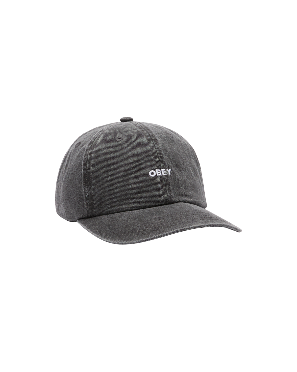 PIGMENT BOLD 6 PANEL STRAPBACK - PIGMENT BLACK